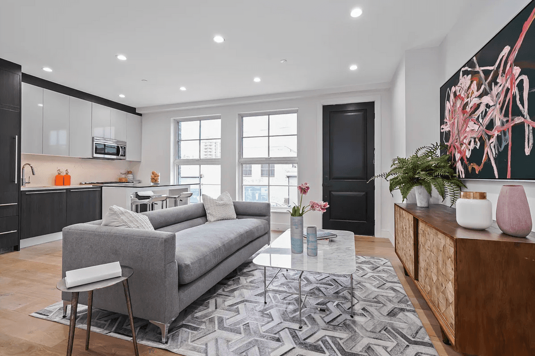 Modern Comfort Meets Brooklyn Charm at The Huntington Welcome to Residence 1E at The Huntington a beautifully designed 3 bedroom, 2 bath home offering the perfect blend of contemporary luxury ...