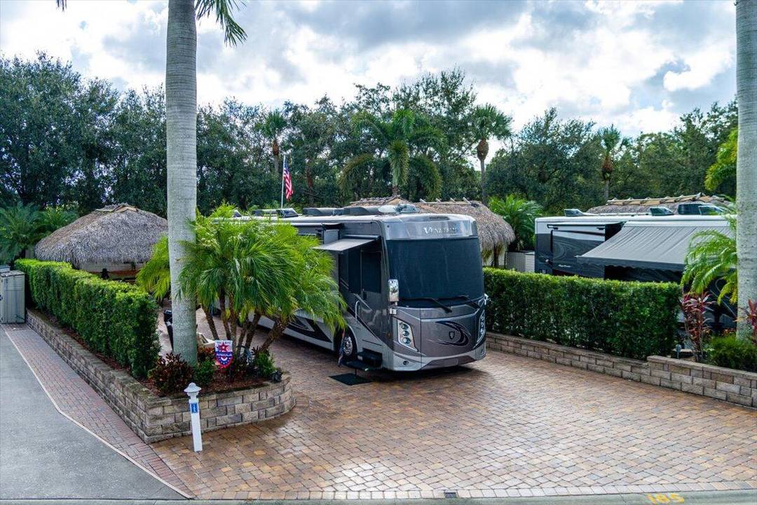 2, 958SF RV lot is comfort, style, functionality in a premier Class A only gated communities, the Motorcoach Resort St.