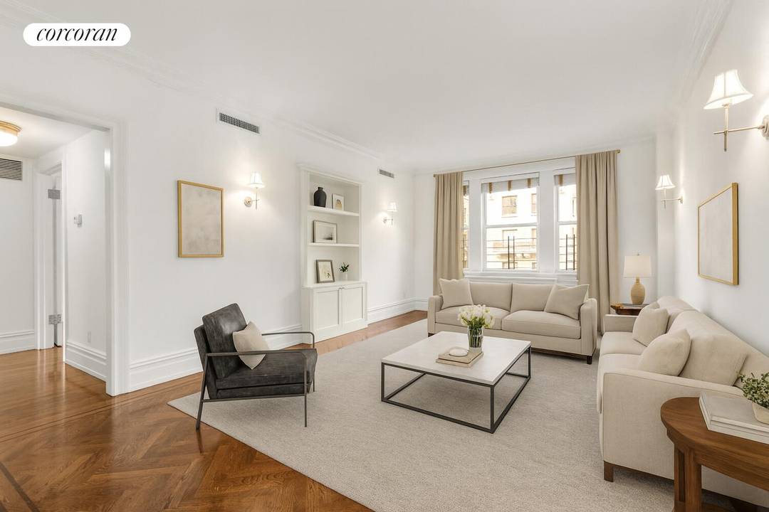 Gracious pre war condo living on the Upper West Side.