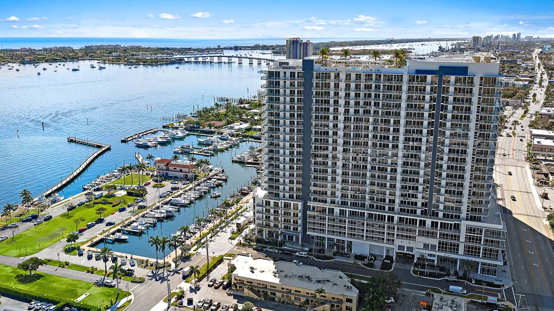 Perched on the 15th floor, this brand new waterfront residence at Nautilus 220 captures sweeping Atlantic Ocean, Intracoastal, and western sunset views.