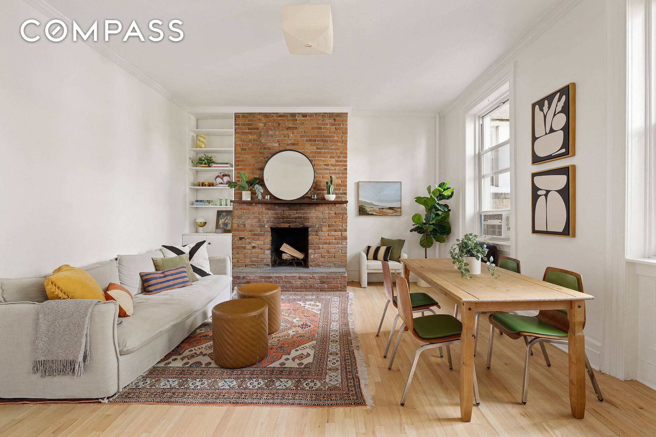 Nestled on one of Brooklyn Heights most beautiful tree lined blocks, this charming 2 bedroom, 1 bath home blends prewar character with modern upgrades.