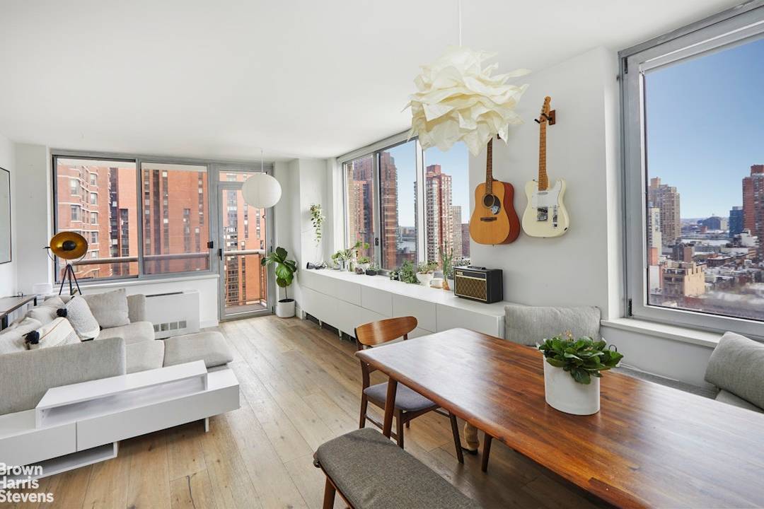 SPECTACULAR VIEWS AND RENOVATION Fully renovated 1 bedroom condo in the Upper East Side featuring a bright corner layout with a dramatic wall of windows showcasing sweeping East River and ...