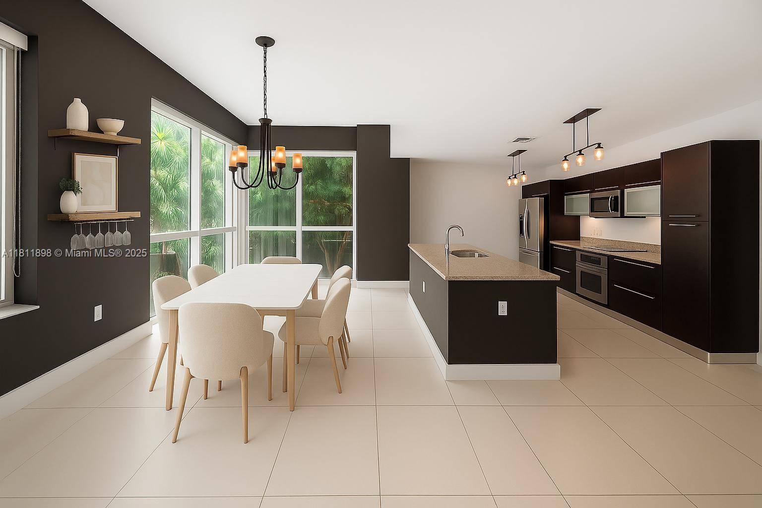 Spacious 2 bed, 2. 5 bath residence at The Plaza in Brickell offering 1, 435 SF the best value in the building !