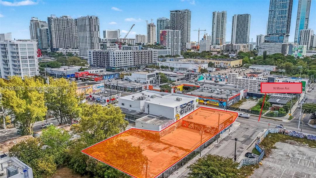 Rare Wynwood development opportunity on a high visibility corner at 2500 N Miami Ave.