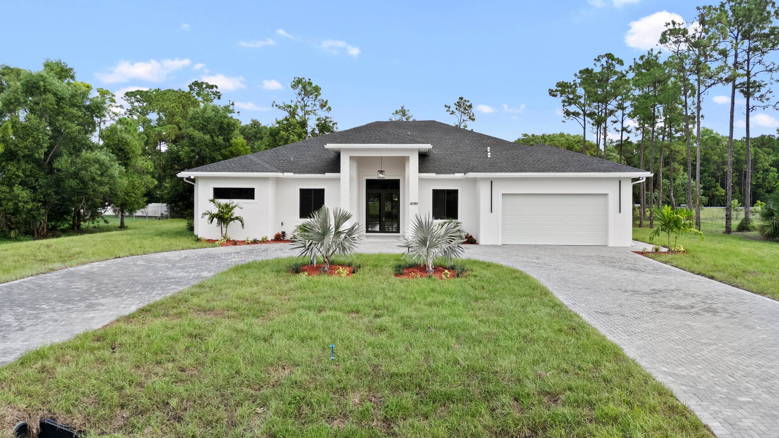 Brand new CBS home with a two car garage on 1.