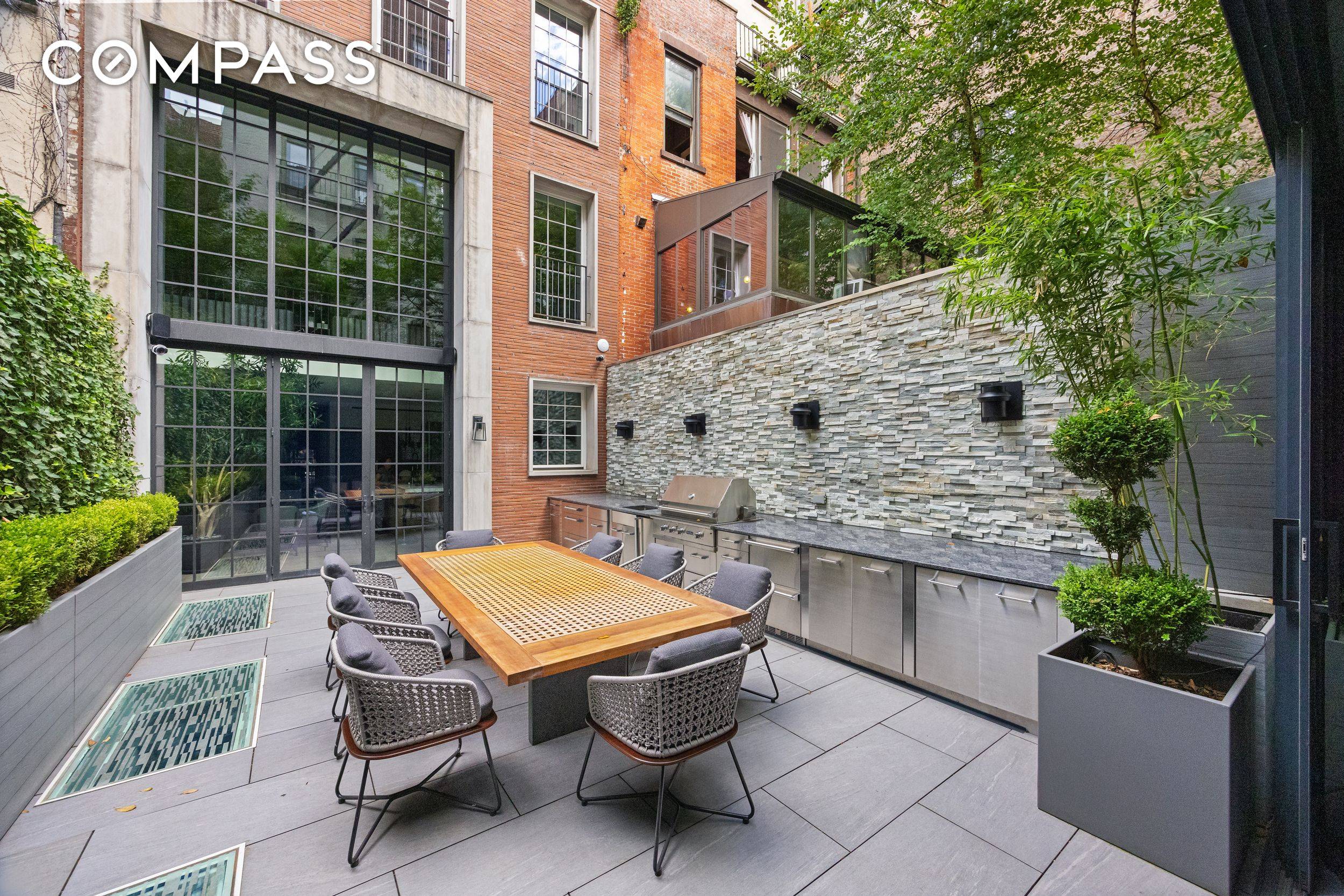 Positioned on one of the most coveted townhouse rows in central Greenwich Village between the West Village and the Gold Coast this 23 foot wide single family residence has been ...