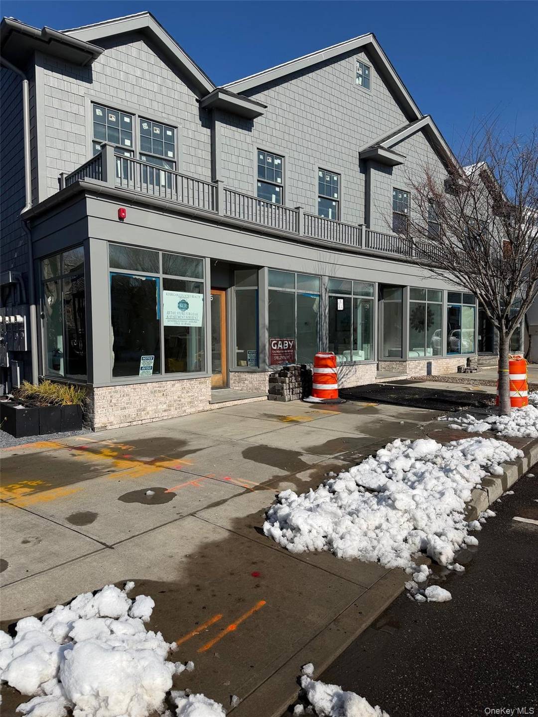 Brand New Construction three apartments available each with two bedrooms, one bath, washer and dryer bright and airy open floor plan conveniently located on the newly designed Village Main Street.