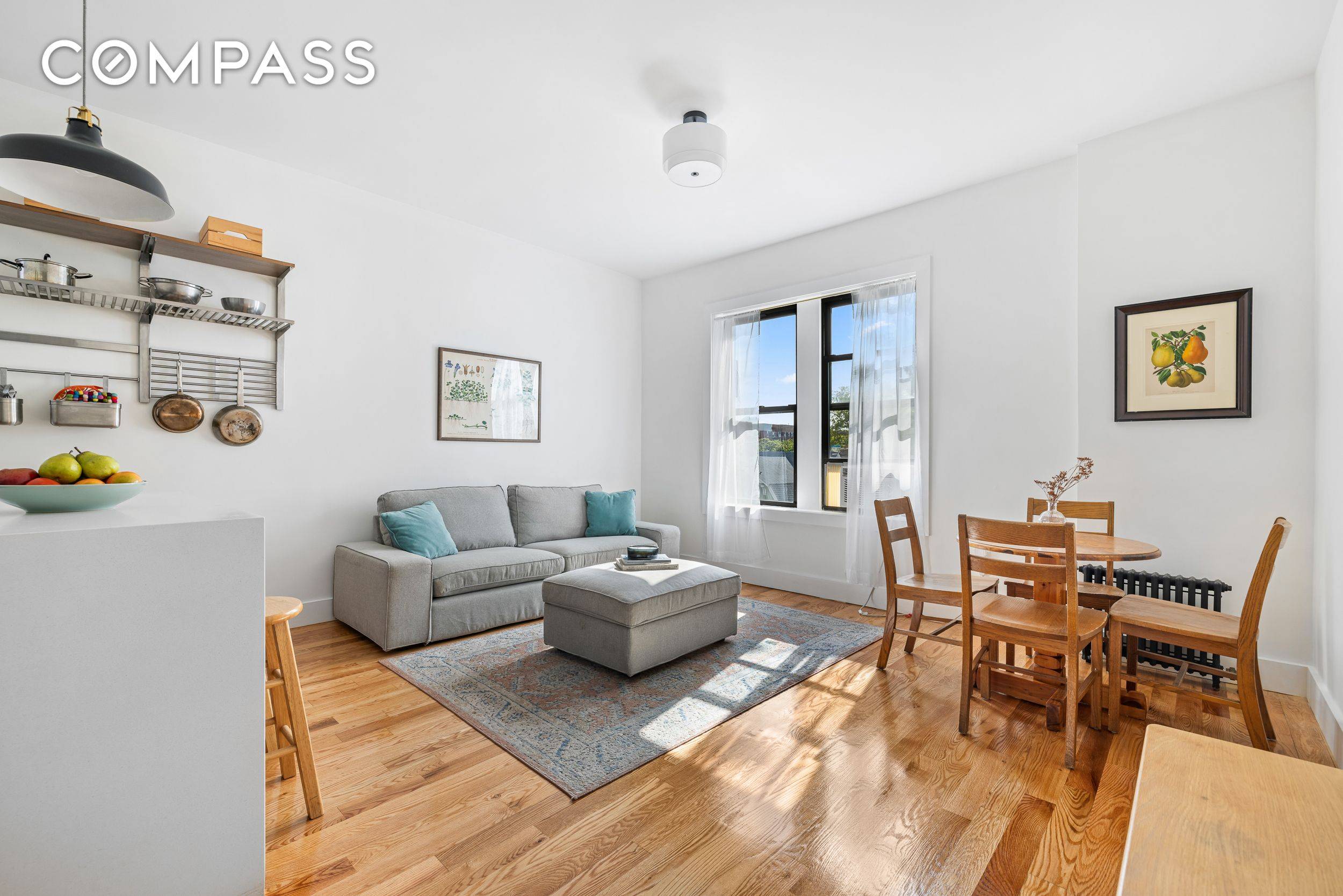 Home sweet home ! Sunny, two bedroom, pet friendly condo located in picturesque Midwood.