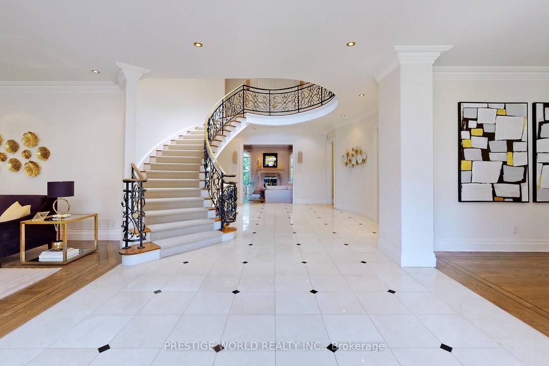 Elegant Custom Residence on Quiet Rollscourt Drive Discover ultimate privacy and tranquility in this beautiful, serene garden oasis, meticulously crafted with European flair and exceptional attention to detail.