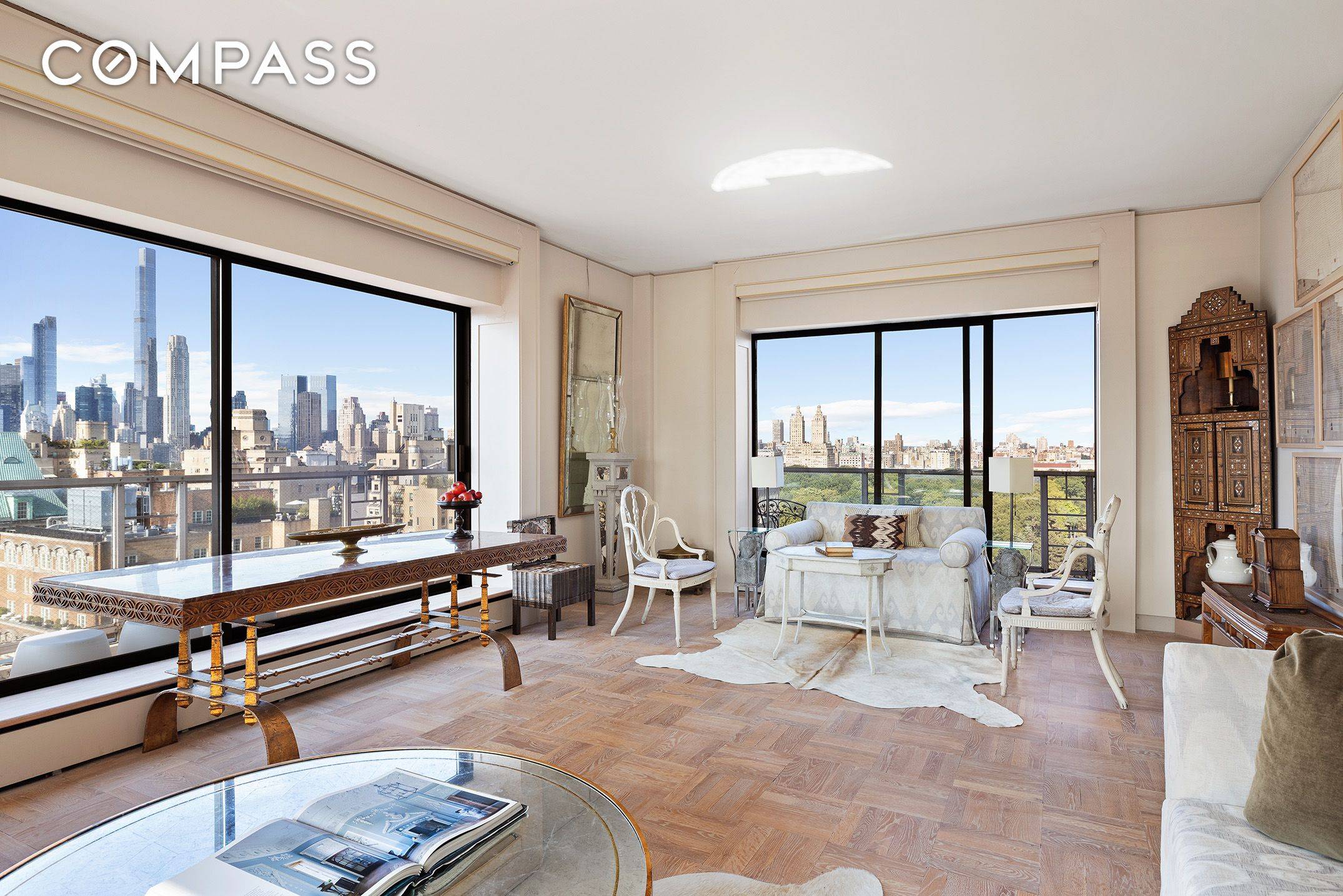 Perched high above on Madison Avenue, this six room penthouse at 50 East 79th Street offers a rare opportunity to own a sprawling and sun drenched penthouse residence, featuring wrap ...