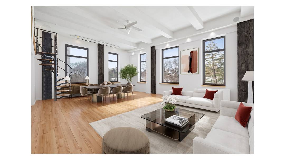 Welcome to Apartment 3B at 1255 Fifth Avenue, a spectacular three bedroom, two and a half bathroom corner duplex offering nearly 2, 500 square feet of dramatic loft style living ...