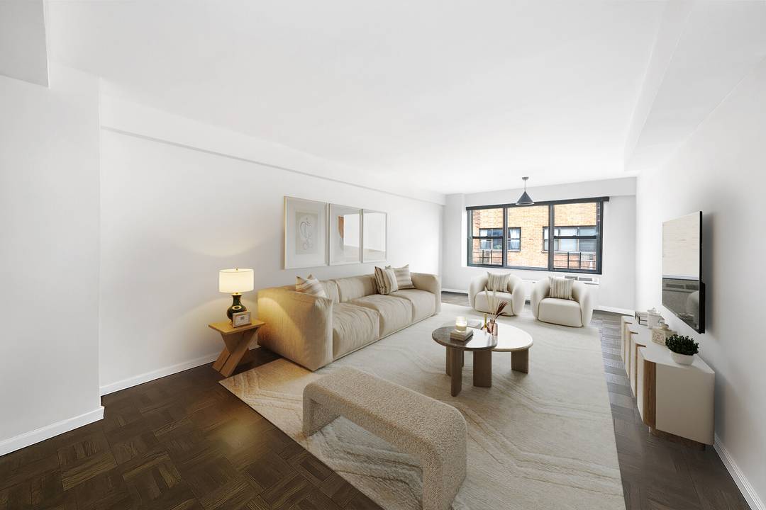 Welcome to Apartment 11K North a bright, turnkey retreat in the heart of Tudor City !