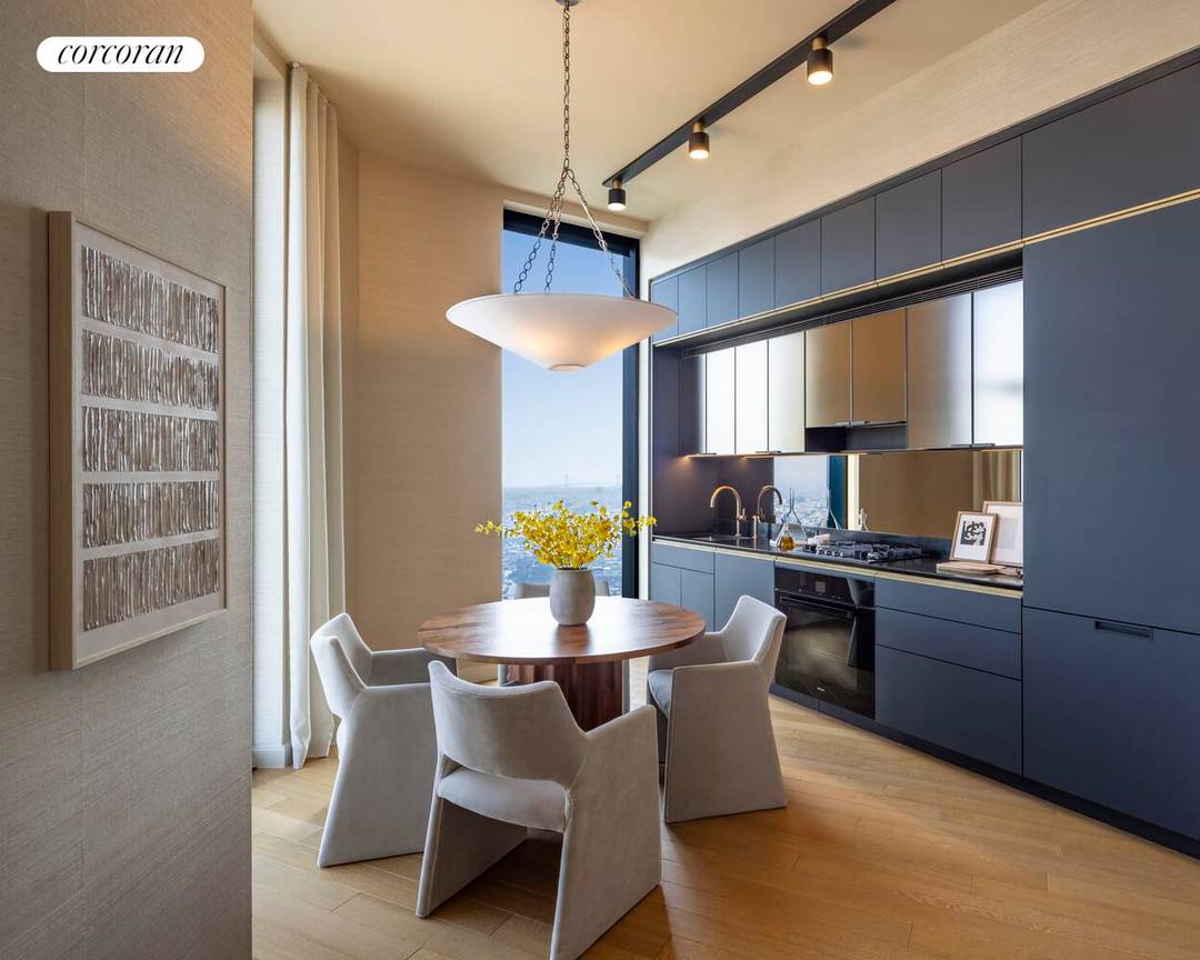 Immediate occupancy. Designed by award winning SHoP Architects, residence 70F is a generously proportioned 823 SF south facing one bedroom, one bathroom home with ceiling heights up to 11 feet.