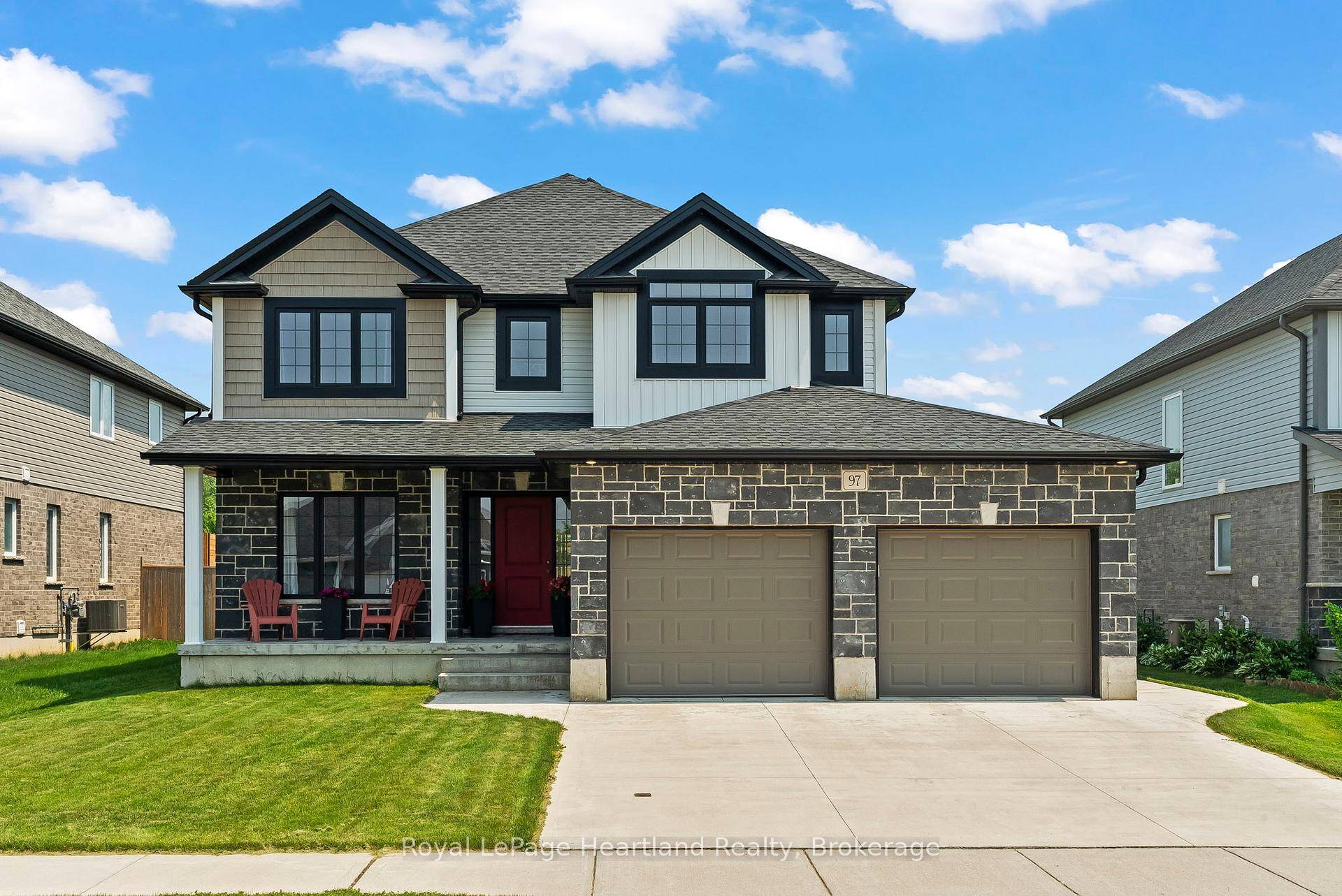 Discover the charm of this 6 year new custom built two story home located in the thriving community of Listowel.