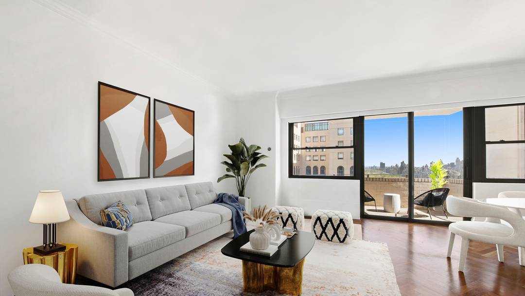 Central Park at Your Feet, a Private Terrace in the Sky with Super Low Monthlies Perched high above Manhattan with breathtaking views of Central Park and the iconic City skyline, ...