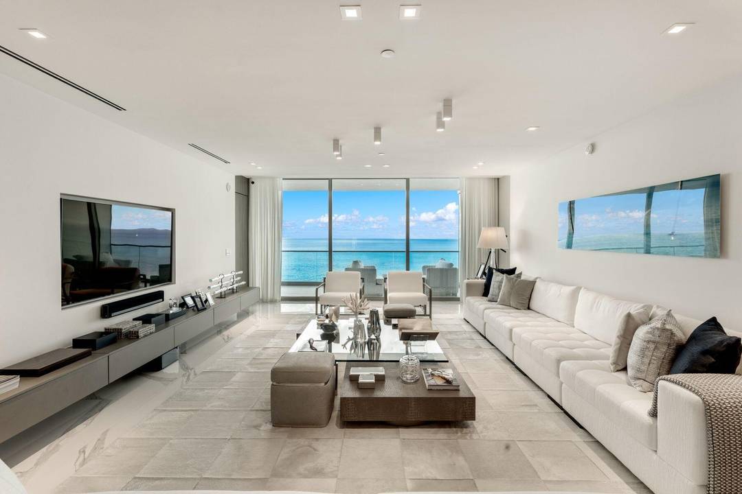 Located in the exclusive Oceana Bal Harbour, this beautifully finished 3 bedroom, 4.