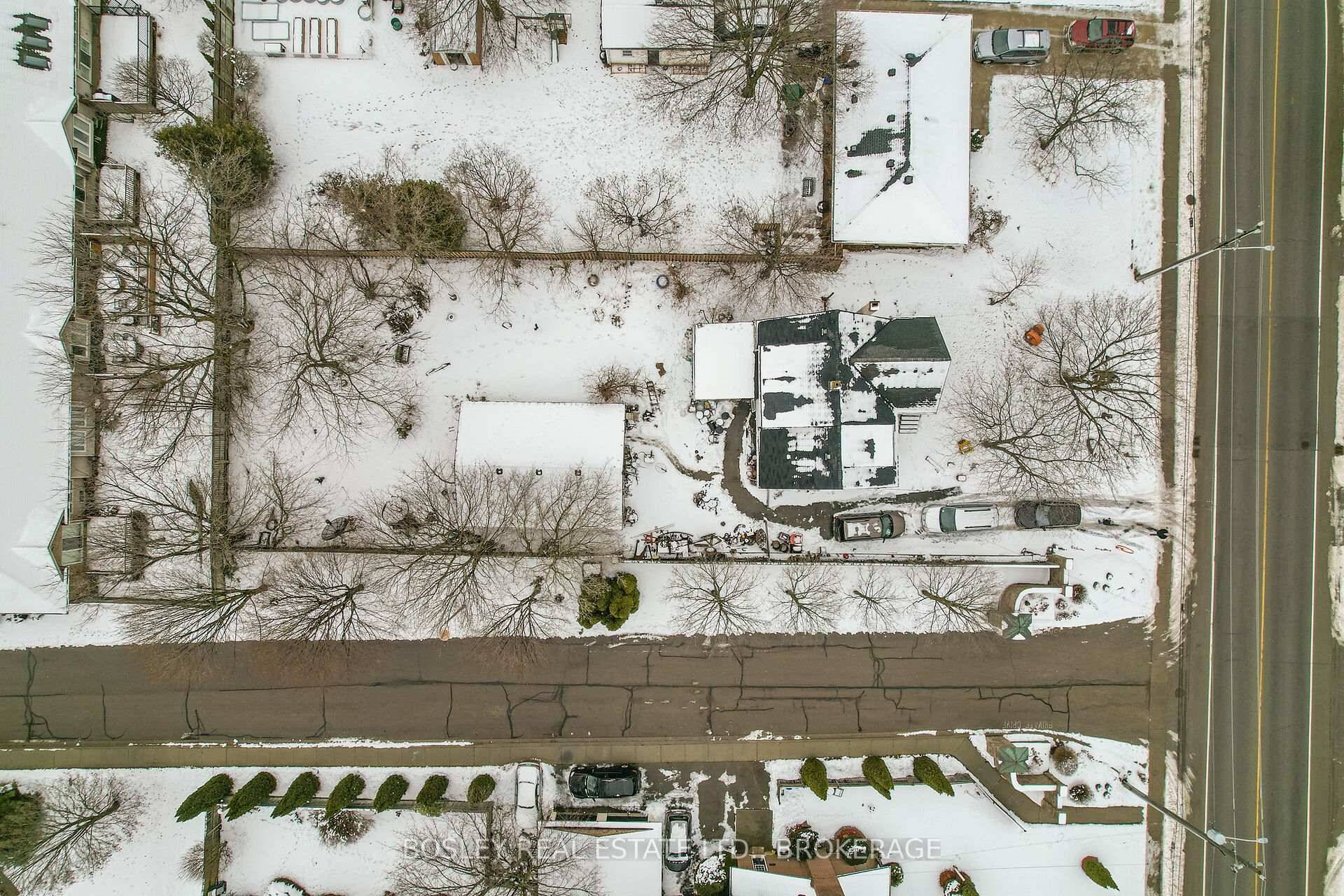 Centrally located in the heart of Virgil, this expansive home sits on a generous lot.