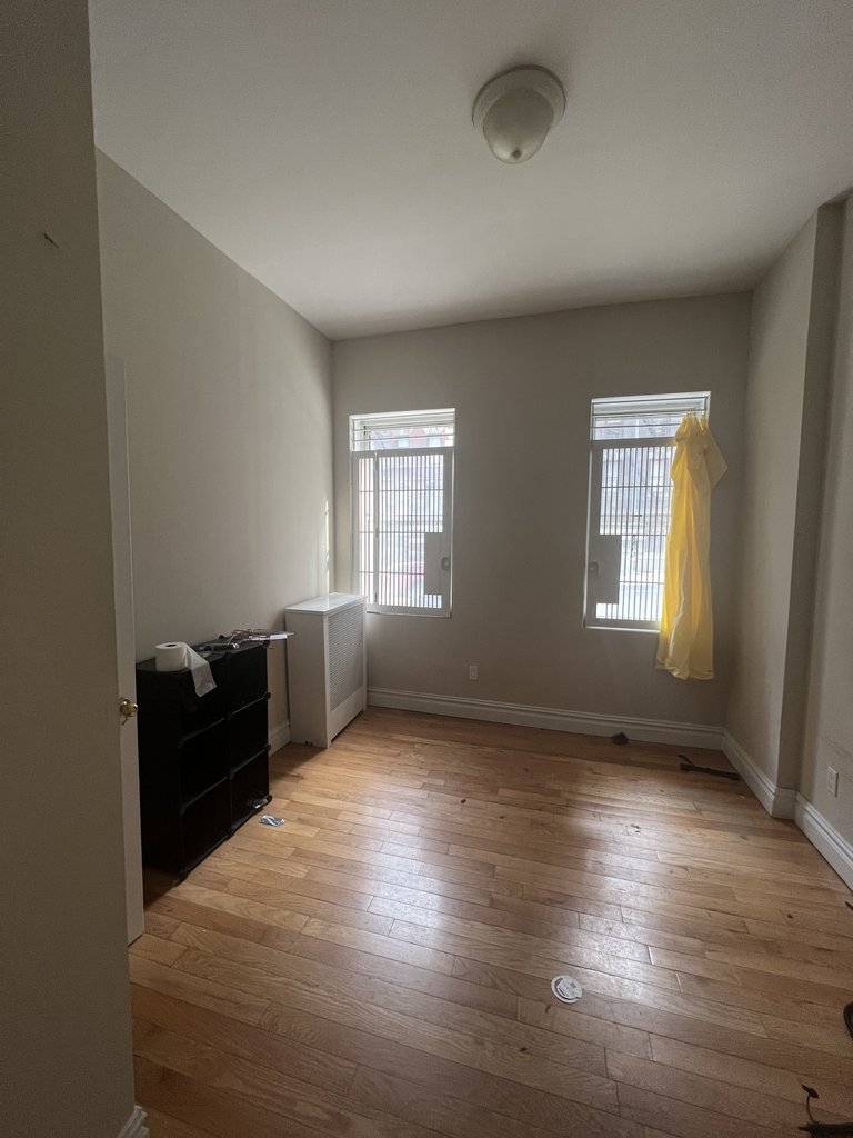Spacious 3 bedroom 1 bathroom apartment with hardwood floors and great natural light.