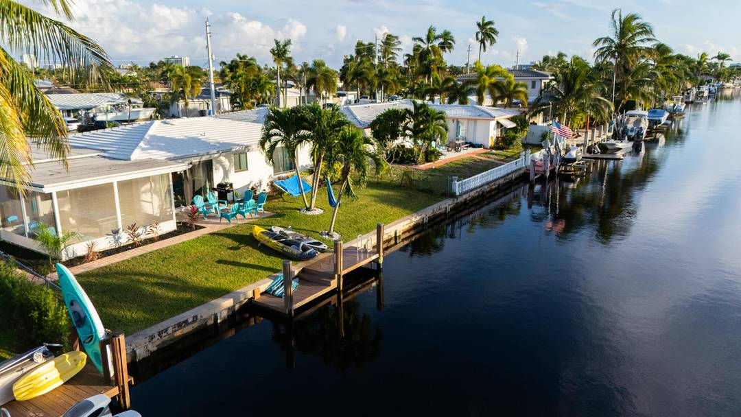 Experience tranquil waterfront living in this beautifully updated single story home in Pompano Beach offering 70 ft of navigable canal frontage with direct ocean access.