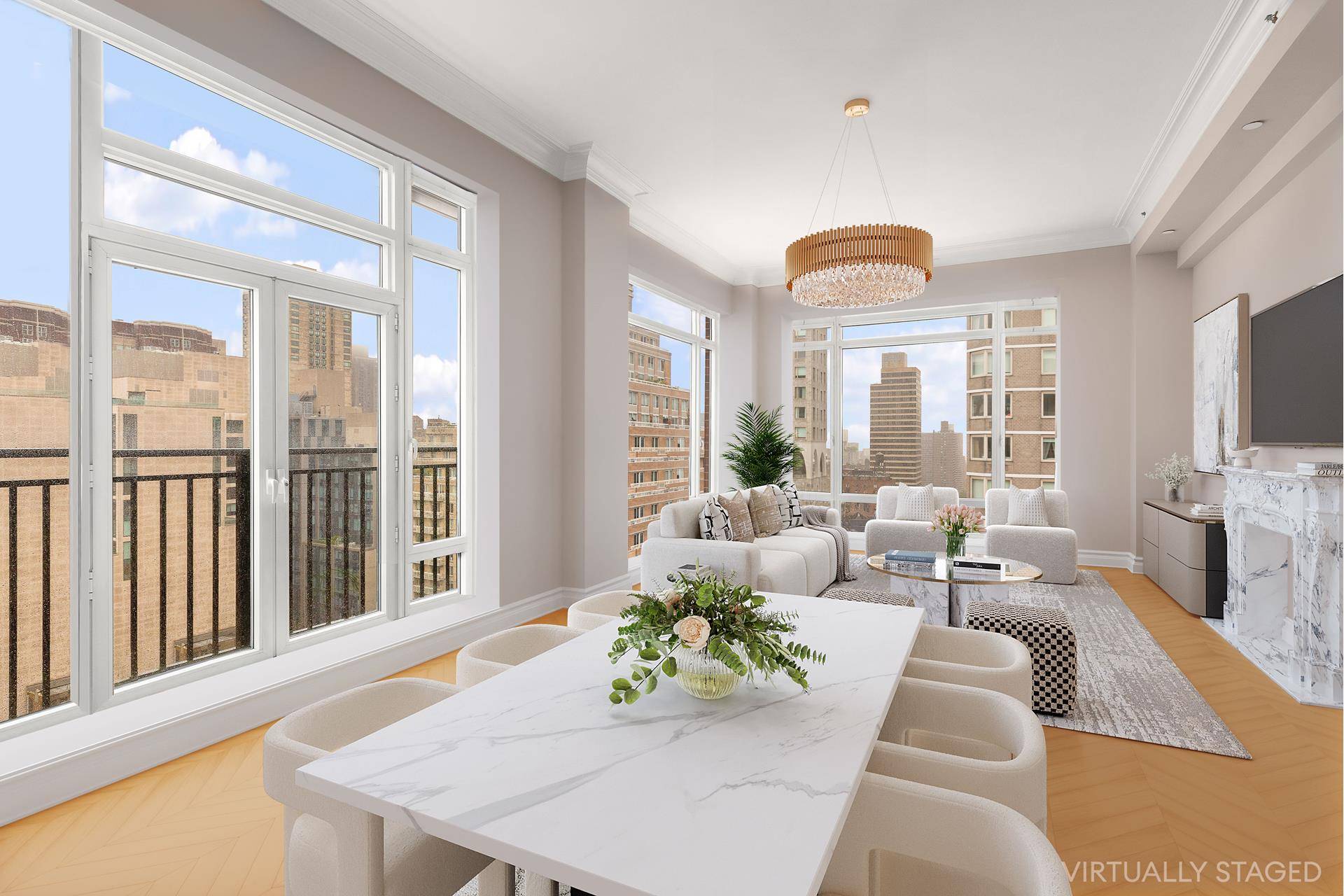 ELEGANT PENTHOUSE LIVING AT THE BROMPTON PH2B Introducing Penthouse 2B at The Brompton an exquisite 2, 433 square foot, three bedroom, three bathroom home with a separate den, easily adaptable ...