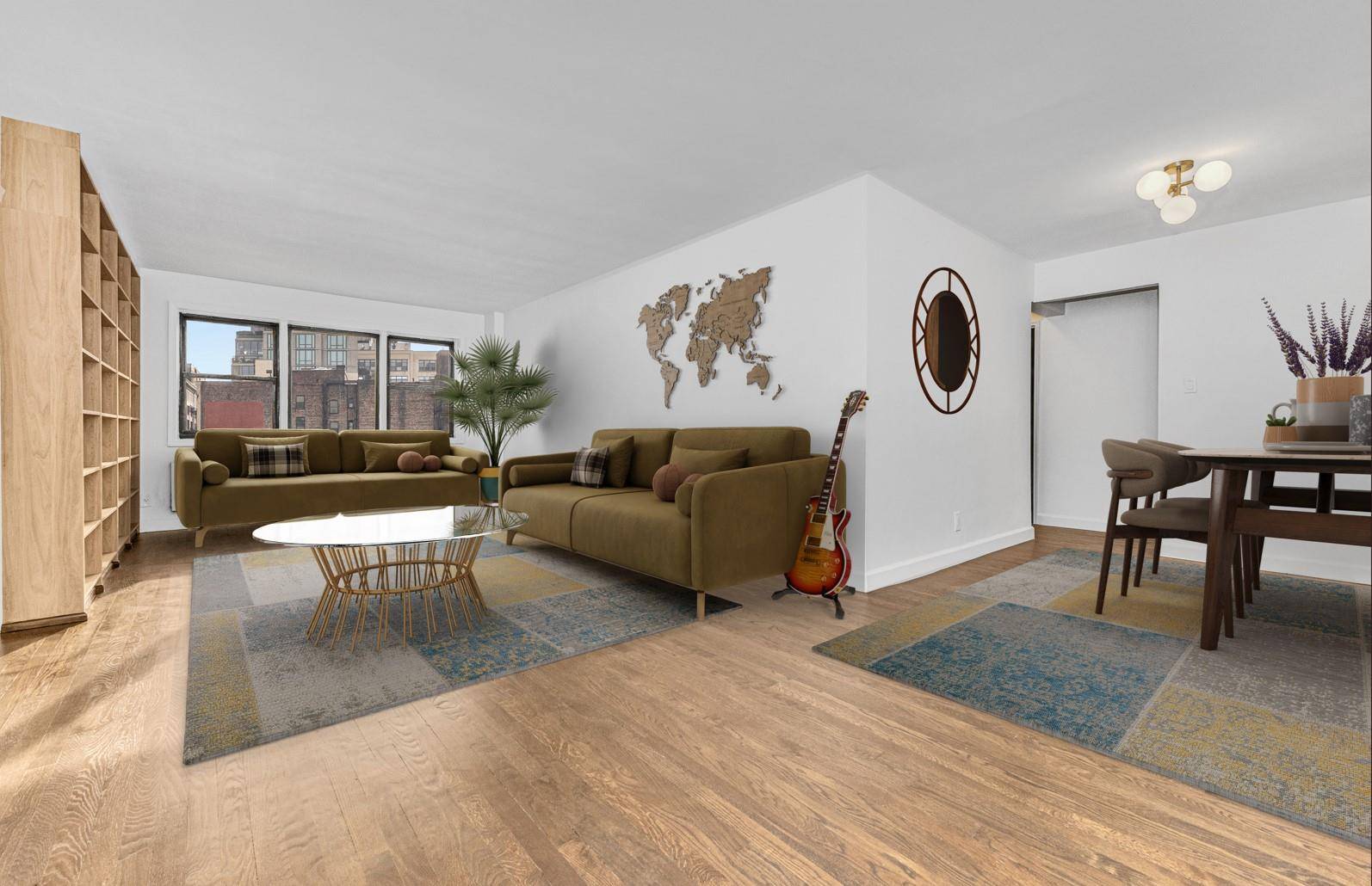 This recently renovated three bedroom, two bathroom home provides a great living experience in prime Chelsea.