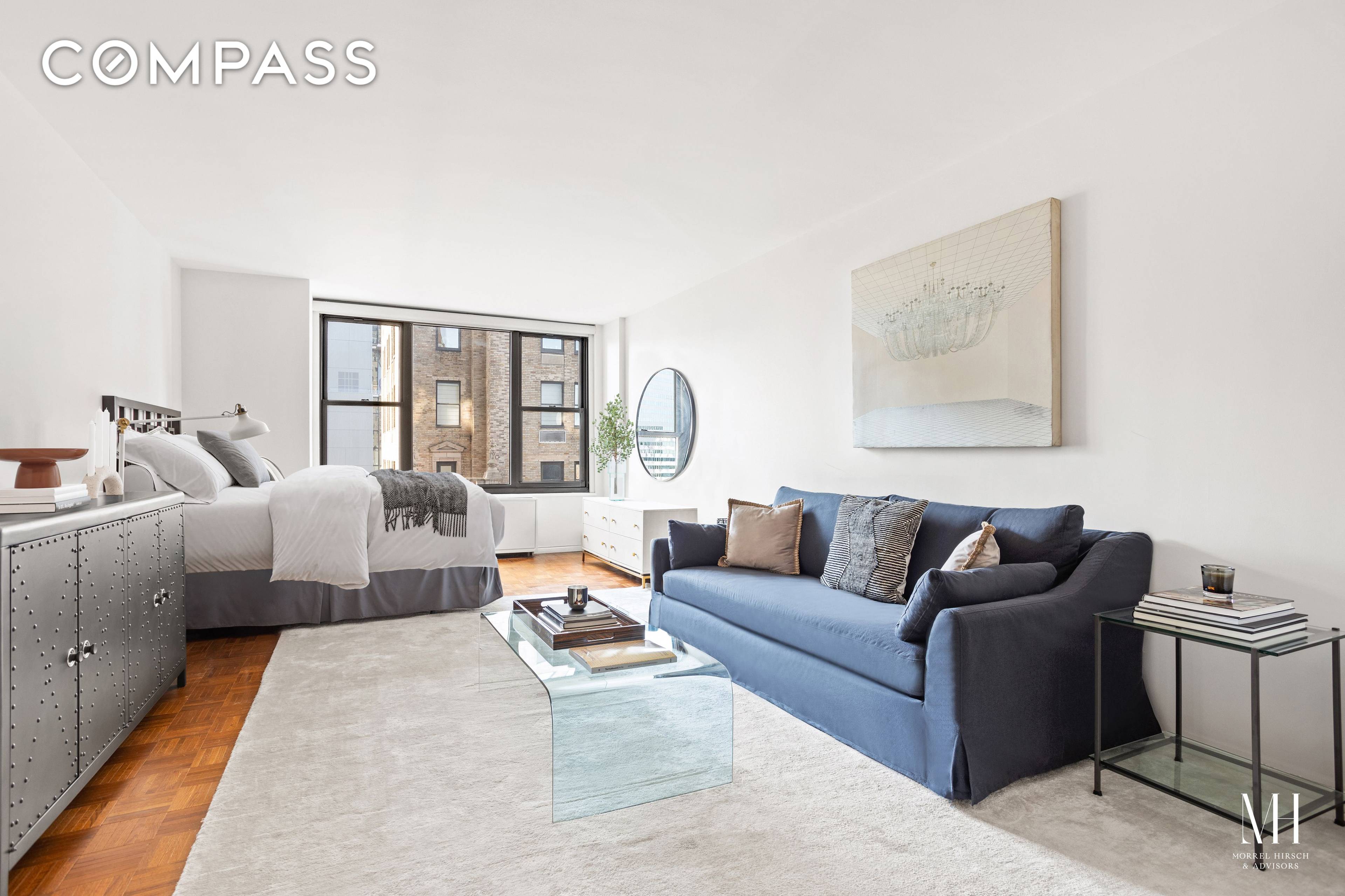 This is apartment is rented FURNISHED.