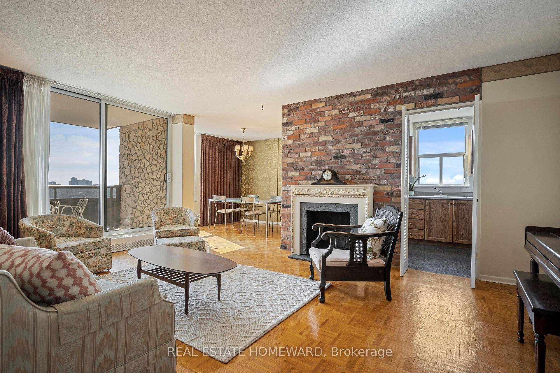 Spacious, bright, and full of potential, this rarely available corner condo checks all the right boxes.