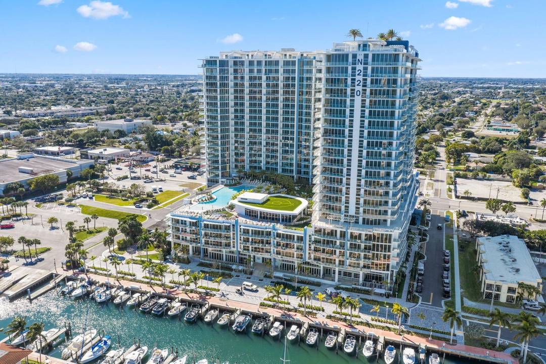 BRAND NEW Two Bedroom 2. 5 Bathroom s luxury condo on 11th floor at Nautilus 220 N220 with Northeast Northwest exposure and incredible water views.
