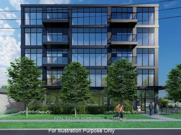 Excellent 5 story 16 unit mixed use condo apartment building development opportunity.