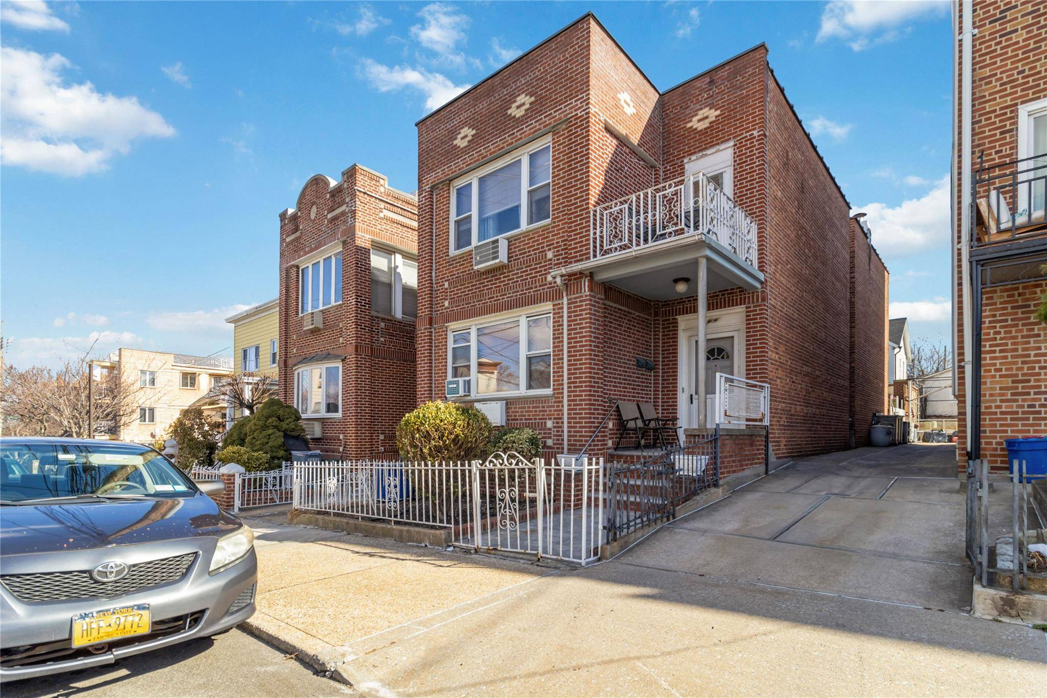 Brick, Detached 2 Family home, in Great Condition with a 2 Car Garage Seeking a residence, an investment or both ?