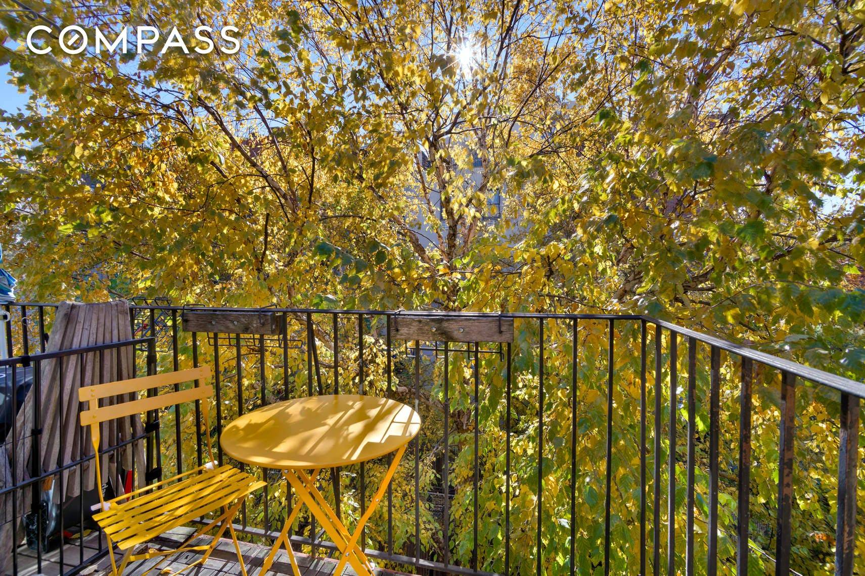 A Flex 2 bedroom that has plenty of light and a cozy outdoor space balcony.
