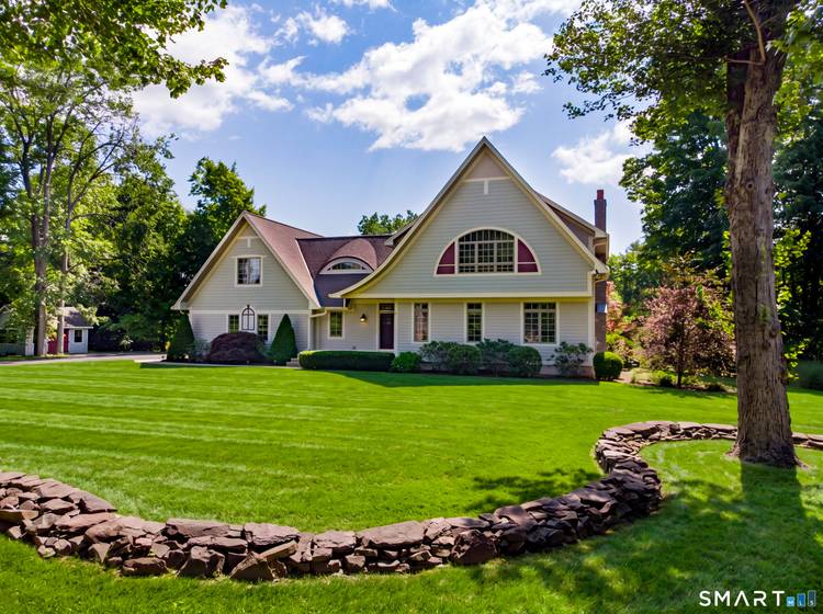 East Granby lot where the Bates Tavern once stood, This custom Colonial, built in 2007, features 2, 645 sq ft of bright, open living space on 1.