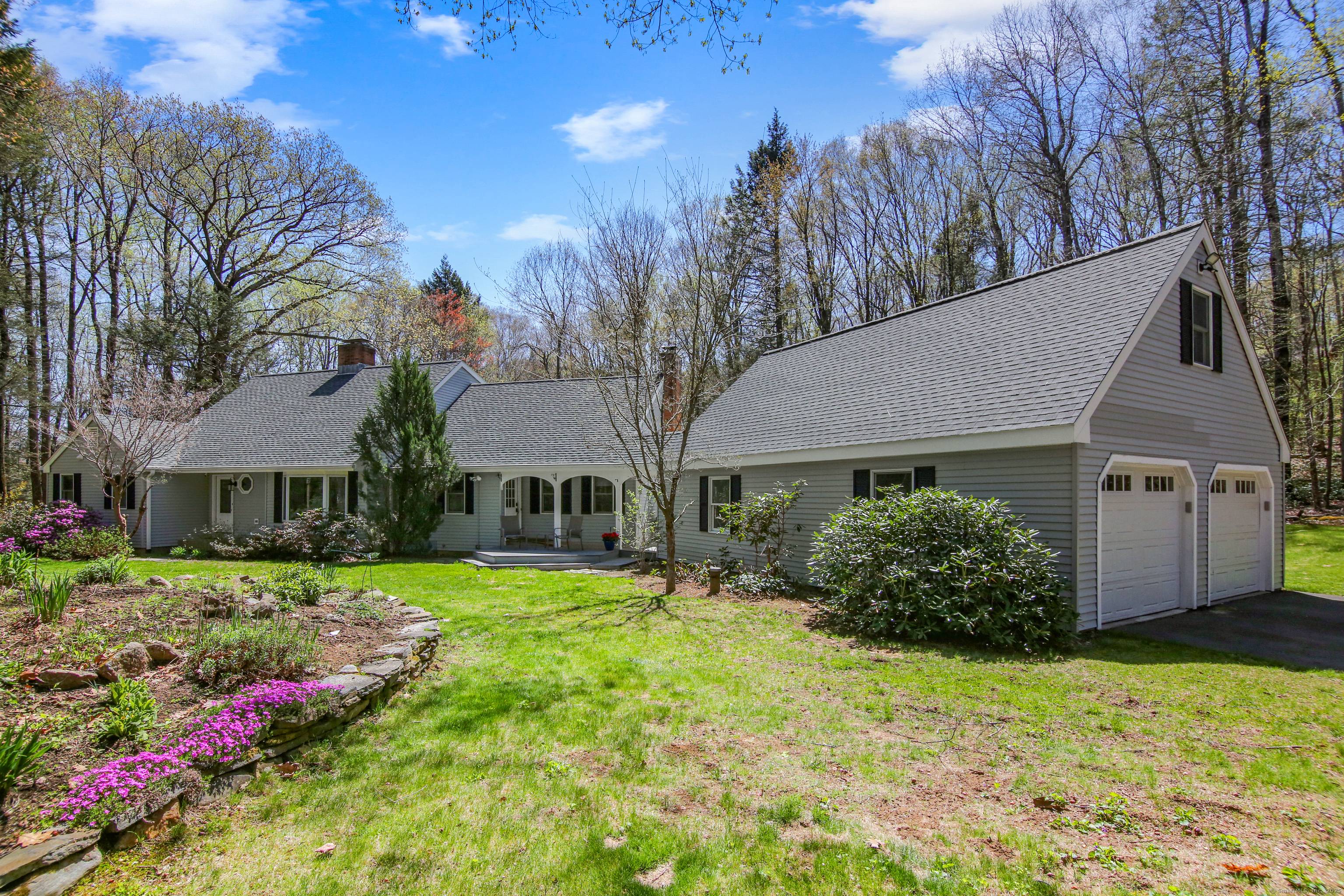 Welcome to this beautifully maintained Cape Cod style home offering over 2, 800 sq ft of comfortable living space, nestled on 5.