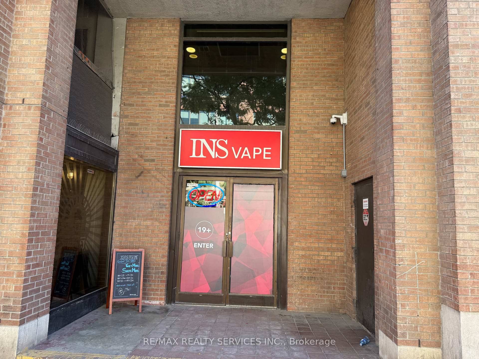 Franchise Vape store for sale in Toronto right across from George Brown College on major intersection of King st amp ; Jarvis st.