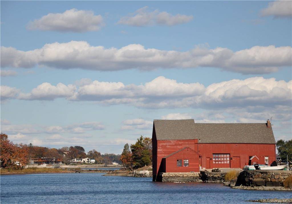 Introducing the renowned Tide Mill of Rye, NY ; one of the most protected waterfront properties on the Long Island Sound.