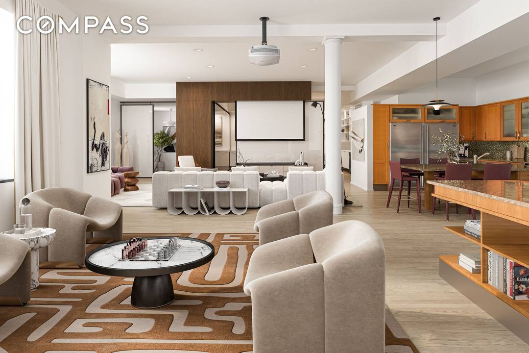 Triple penthouse with private outdoor space !