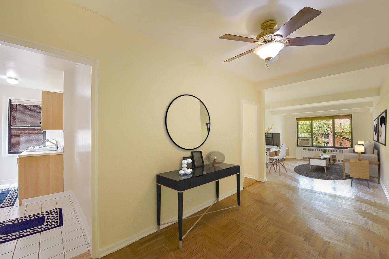 Inwood Gem 2 Bedroom Apartment with Garden ViewsExperience Inwood living at its best with this stunning 2 bedroom apartment in the sought after Park Terrace Gardens co op.