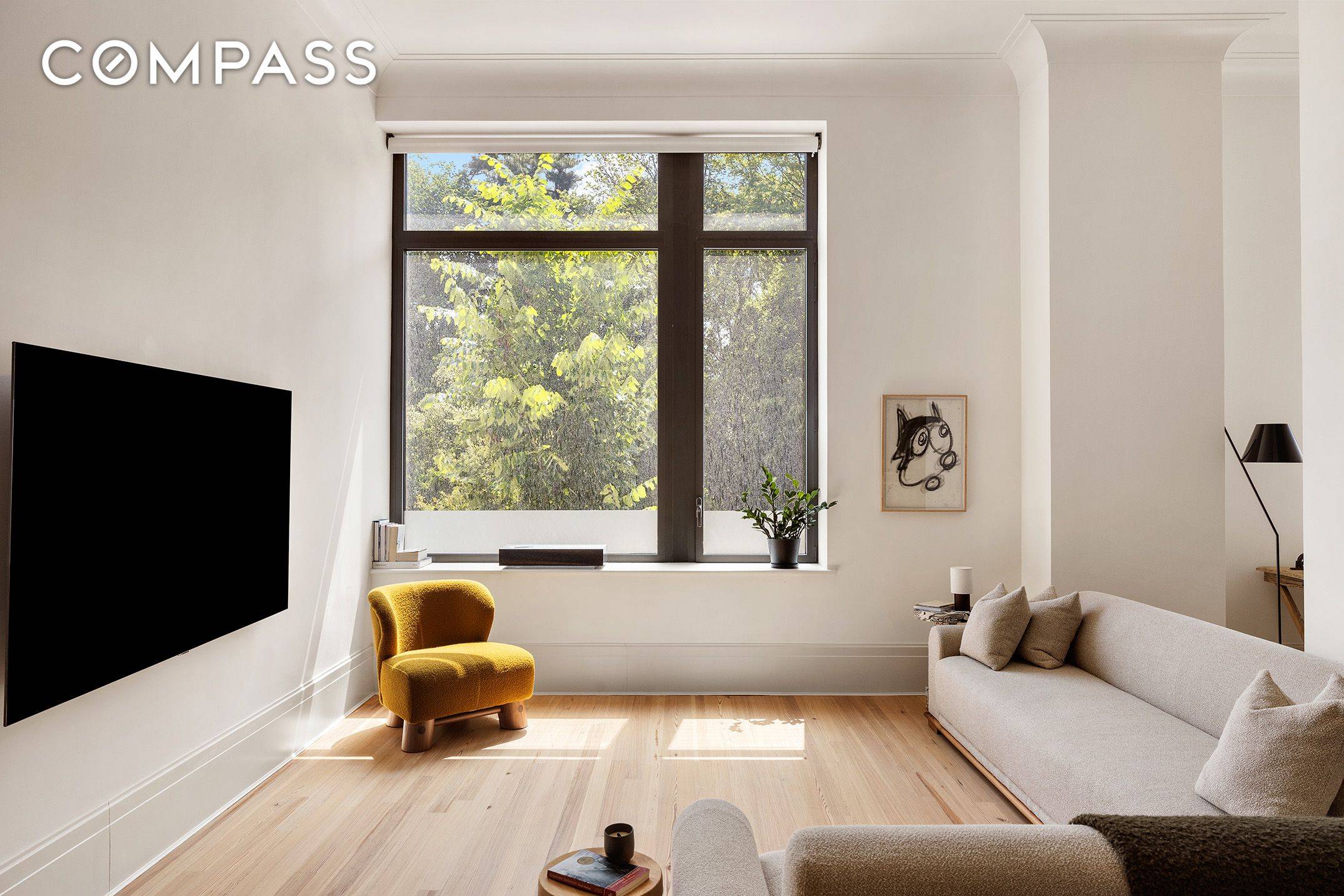 Introducing Residence 2A, a 1, 556 square foot potential 3 bedroom 2 bath home overlooking the majestic trees of Prospect Park.