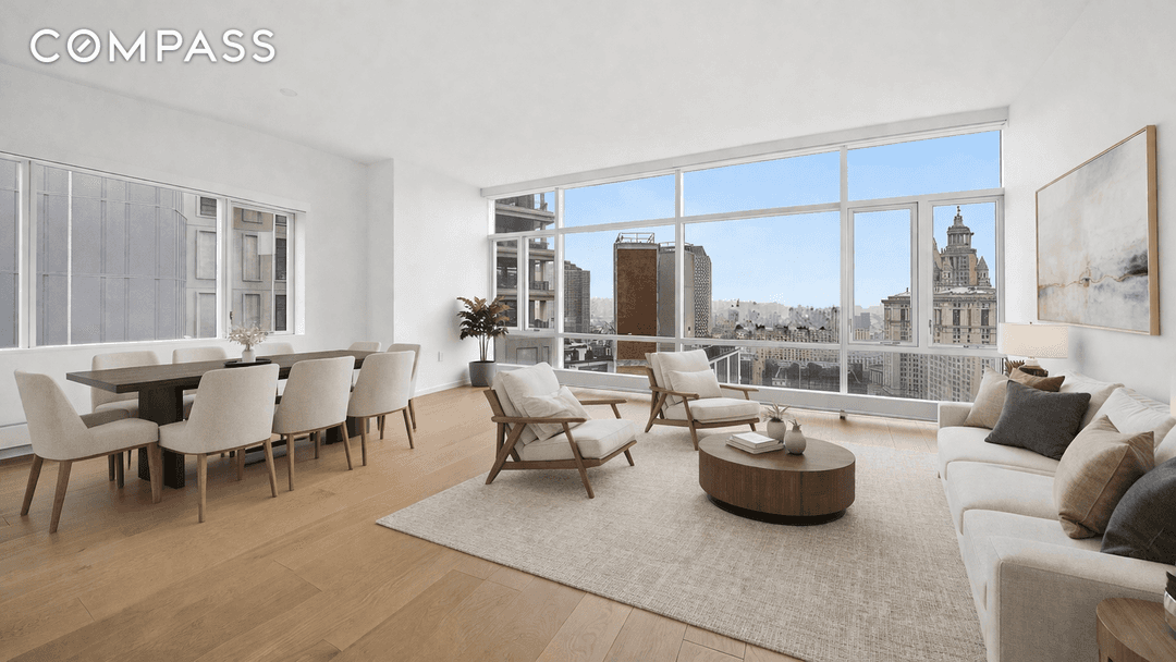 Refined Luxury Living at The Beekman Residences Perched high above Lower Manhattan, Residence 30A at The Beekman Residences offers a rare combination of architectural grandeur, refined design, and modern downtown ...
