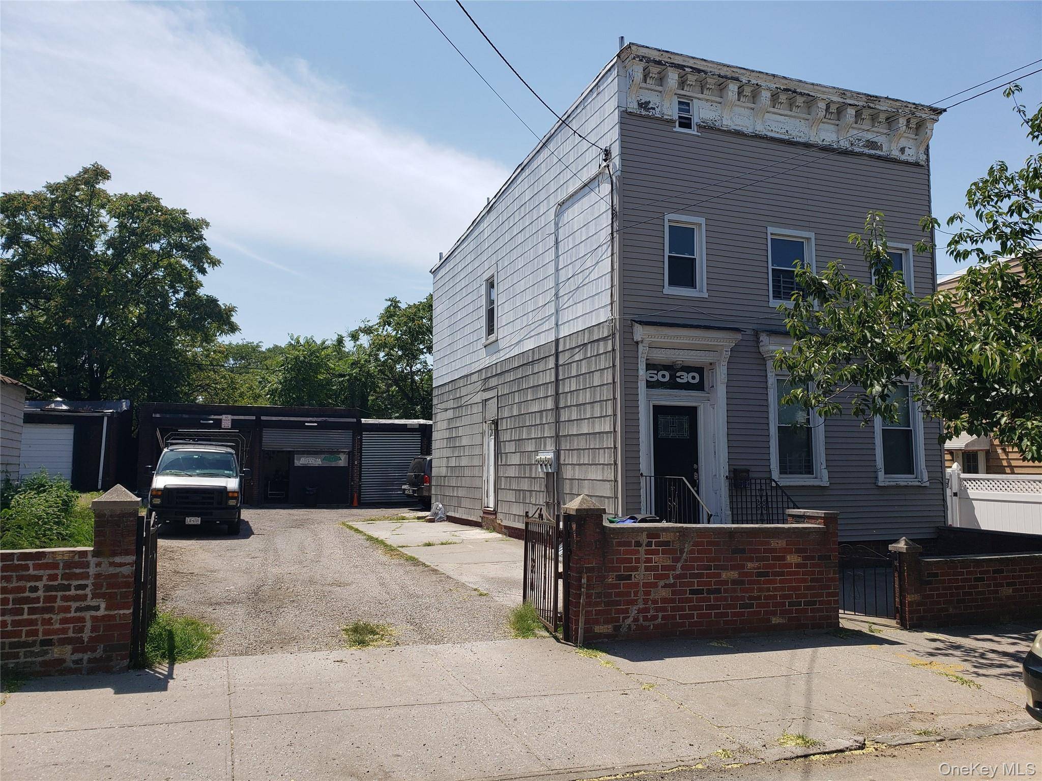 This historic two family colonial home set on a 5, 000 square foot lot offers a unique opportunity for many different buyers !