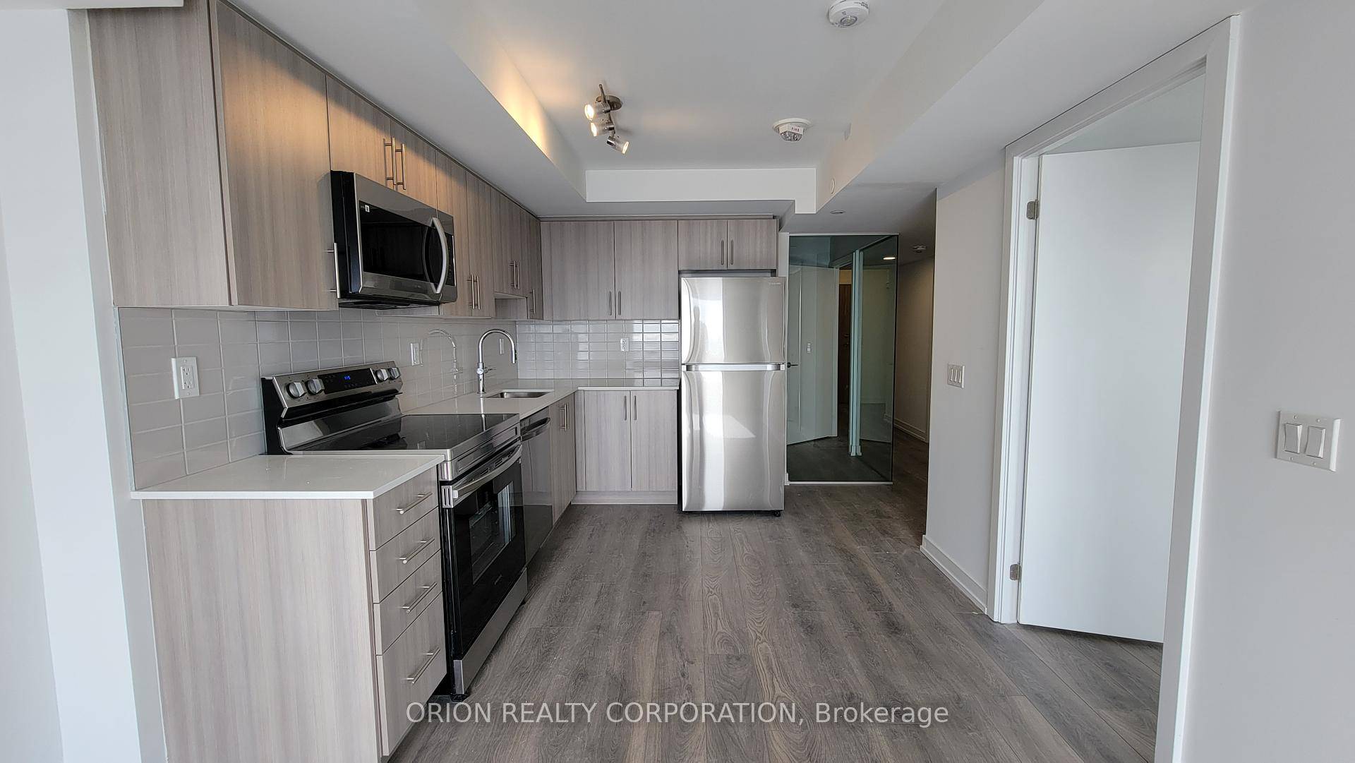Discover modern living in this brand new, never before occupied 2 bedroom condo at Universal City 3 Towers, in Pickering.