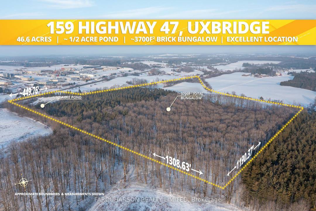 An Exceptional Property Ideally Located Along the Western Boundary Where Uxbridge Meets Stouffville.