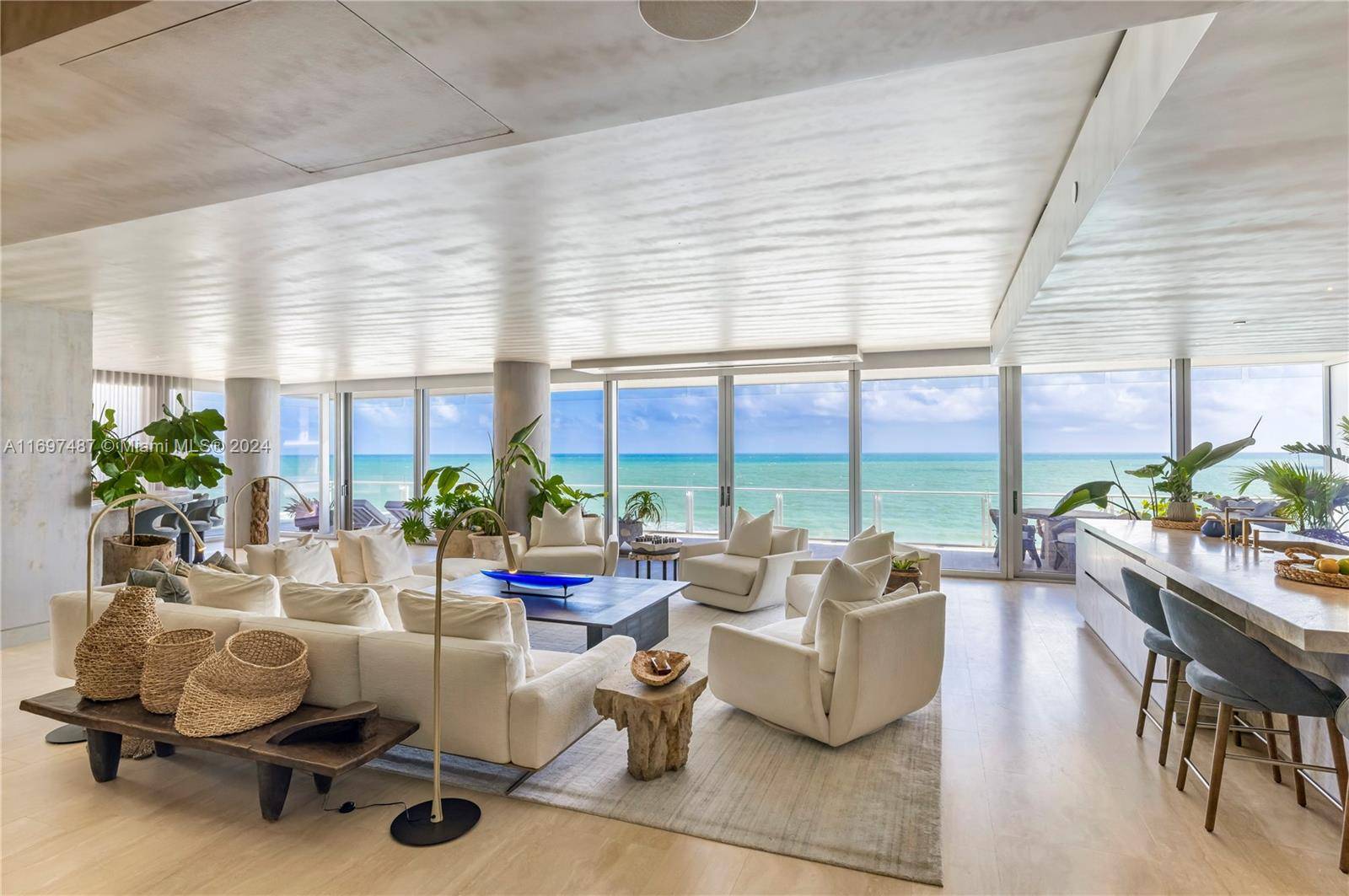 Immerse yourself in luxury at The Four Seasons at Surf Club, where 5, 321 SF of oceanfront elegance awaits.