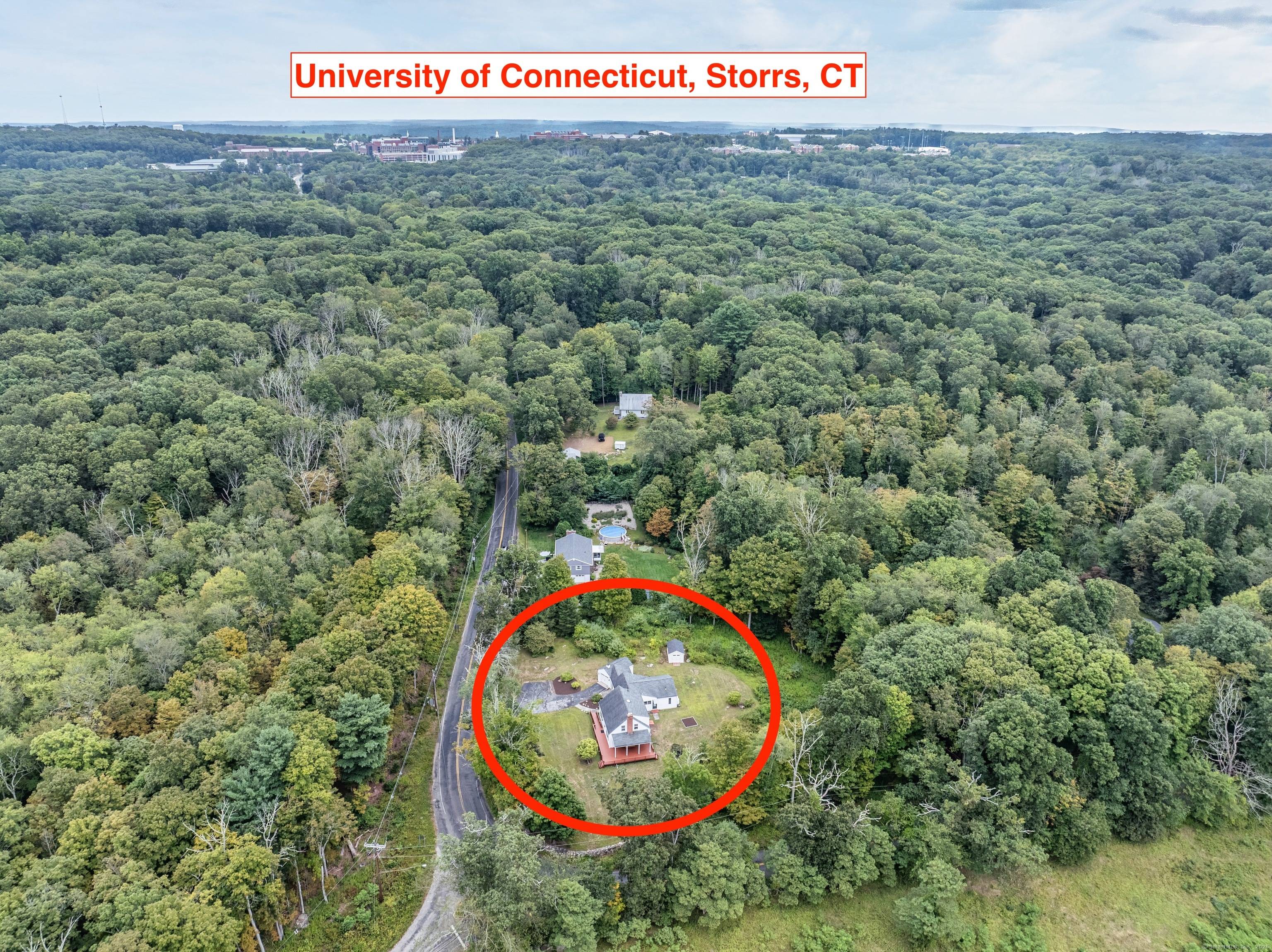 Lovingly Maintained 5 6 Bedroom New England Cape Very Close to the University of Connecticut Campus !