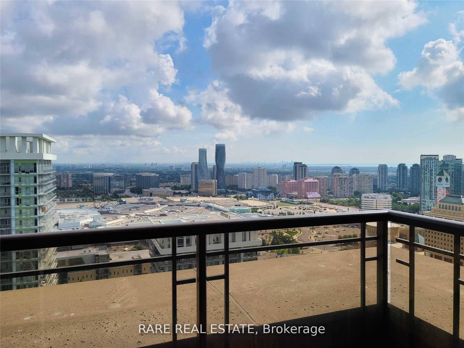 Enjoy The Stunning Views Of Toronto And The Lake From This Clean And Well Laid Out 1 Den, 2 Full Bath Condo.