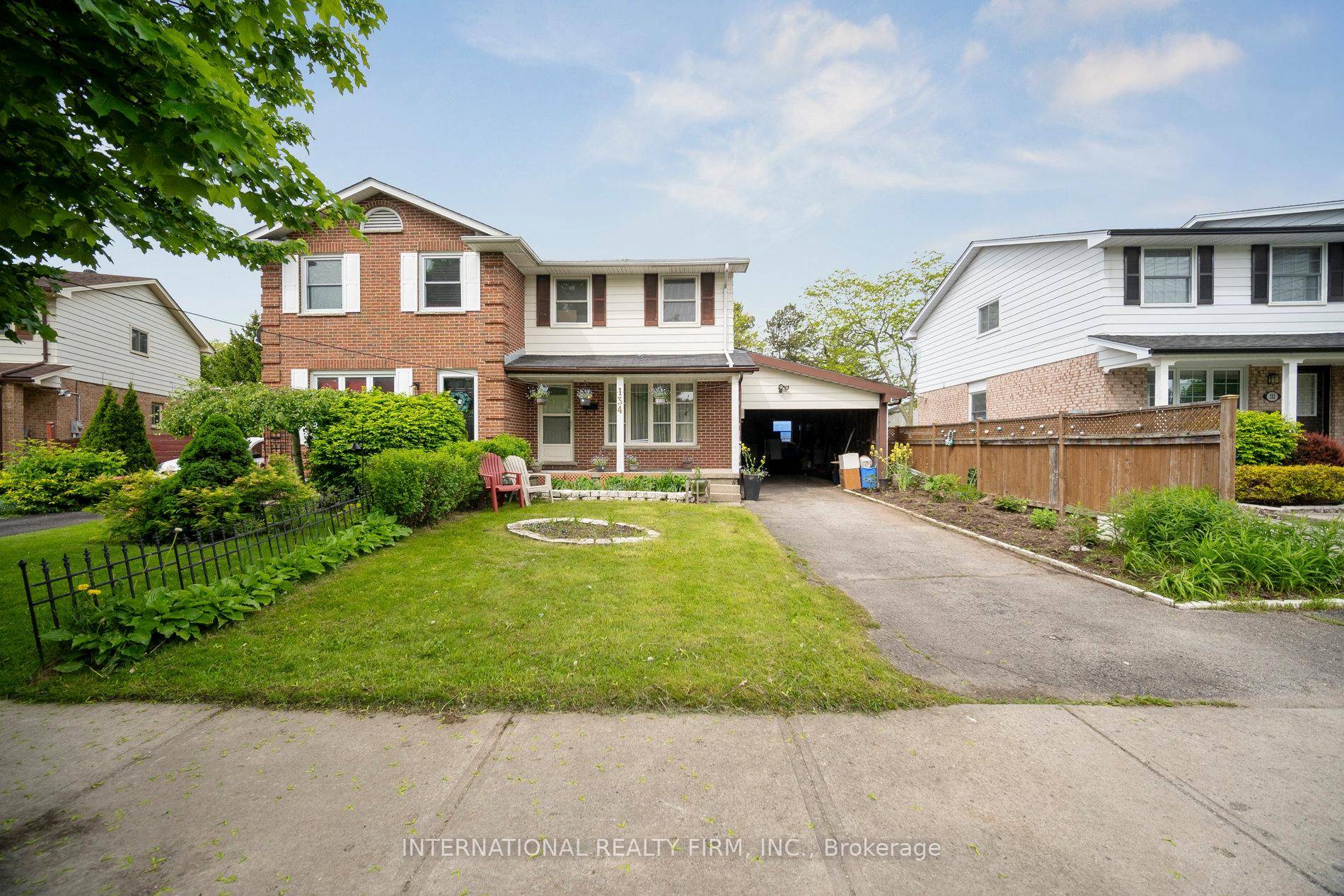 Welcome To 134 Garland Lane, A Charming 3 Bedroom, 3 Bathroom Semi detached Home Nestled On A Quiet, Tree lined Street In A Family friendly Neighborhood.