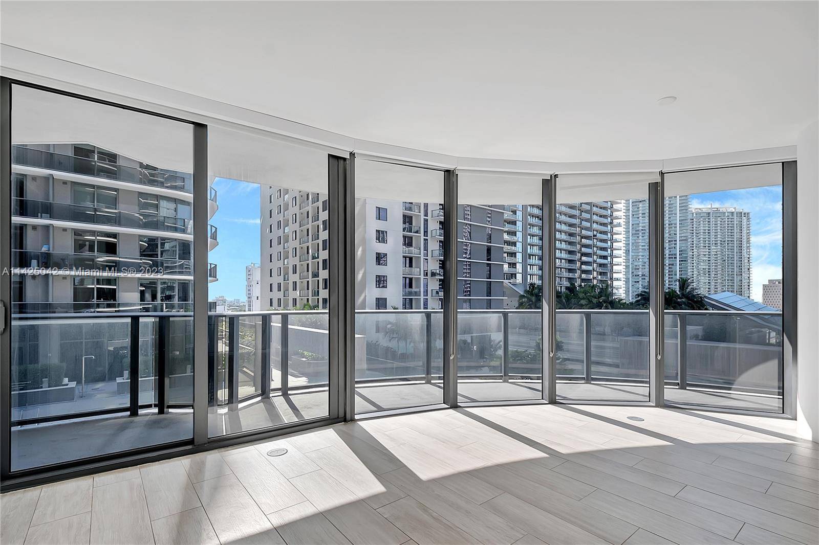 Beautiful, bright and spacious 2 beds, 2 baths condo with modern finishes and design, floor to ceiling windows, built out closets, wrap around balcony with plenty room for couches and ...