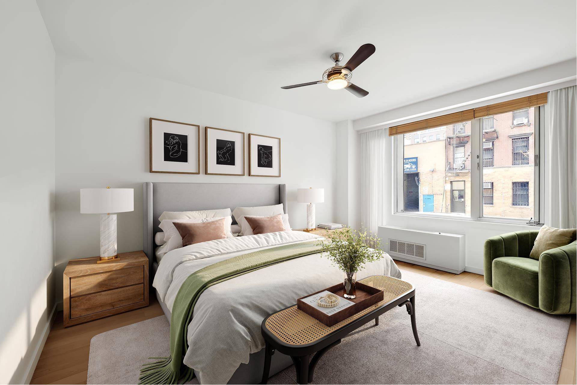 Beautiful spacious two bedroom, two full bath condominium including your own private roof space surrounded by stunning NYC skyline views !