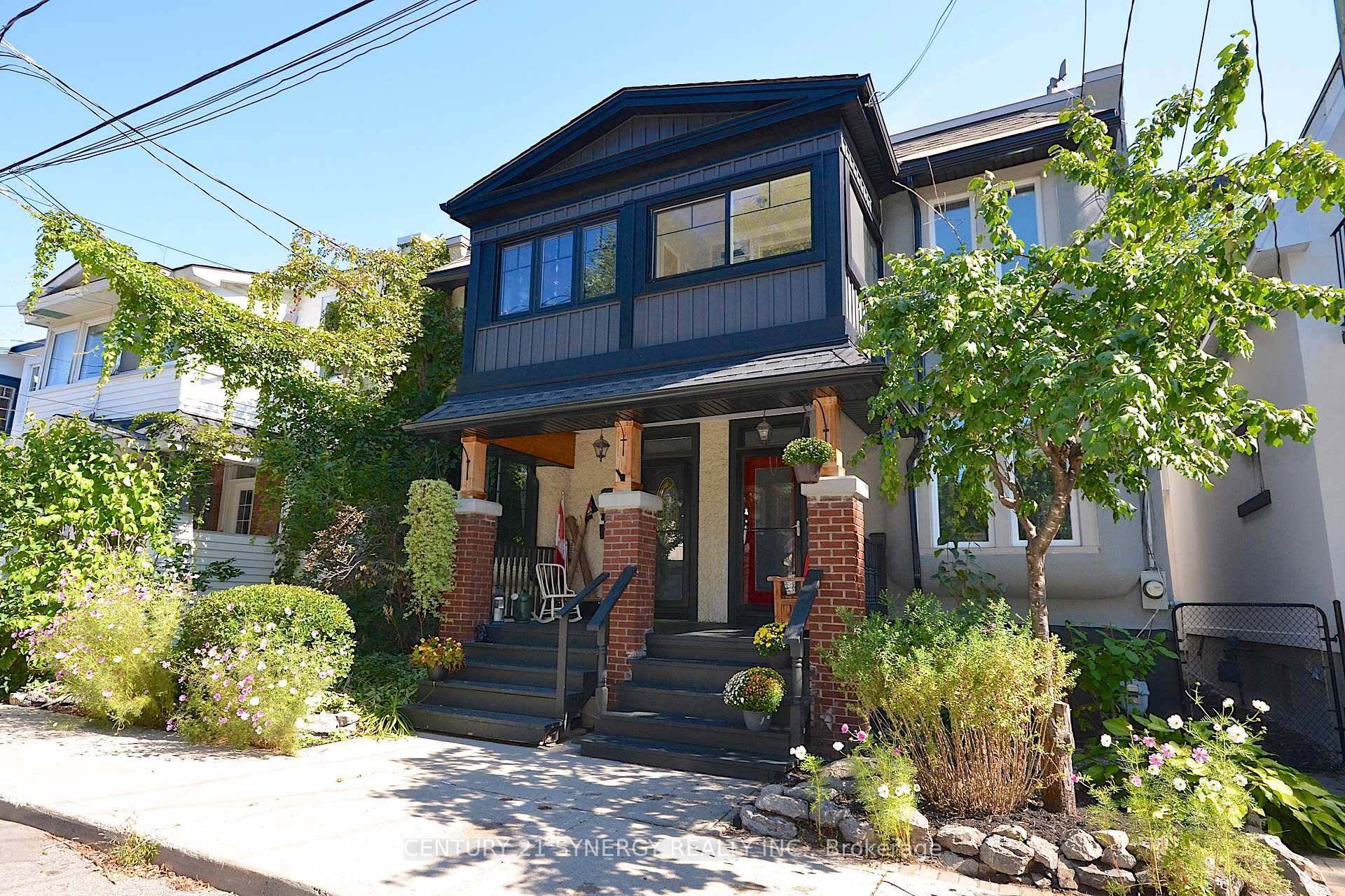Rarely offered on this quiet, family oriented street, this beautifully updated semi detached home is truly move in ready.