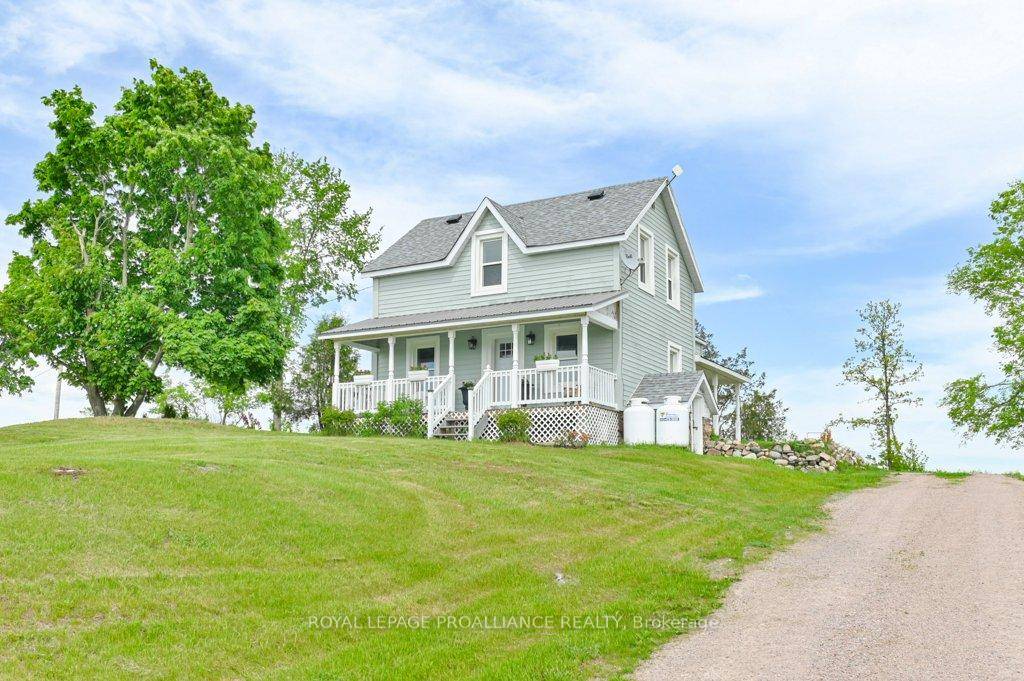 Escape to your dream country retreat with this lovingly restored 47 acre farm in Tweed, Ontario, a haven for homesteading families or farmers and landscape contractors craving a turnkey rural ...